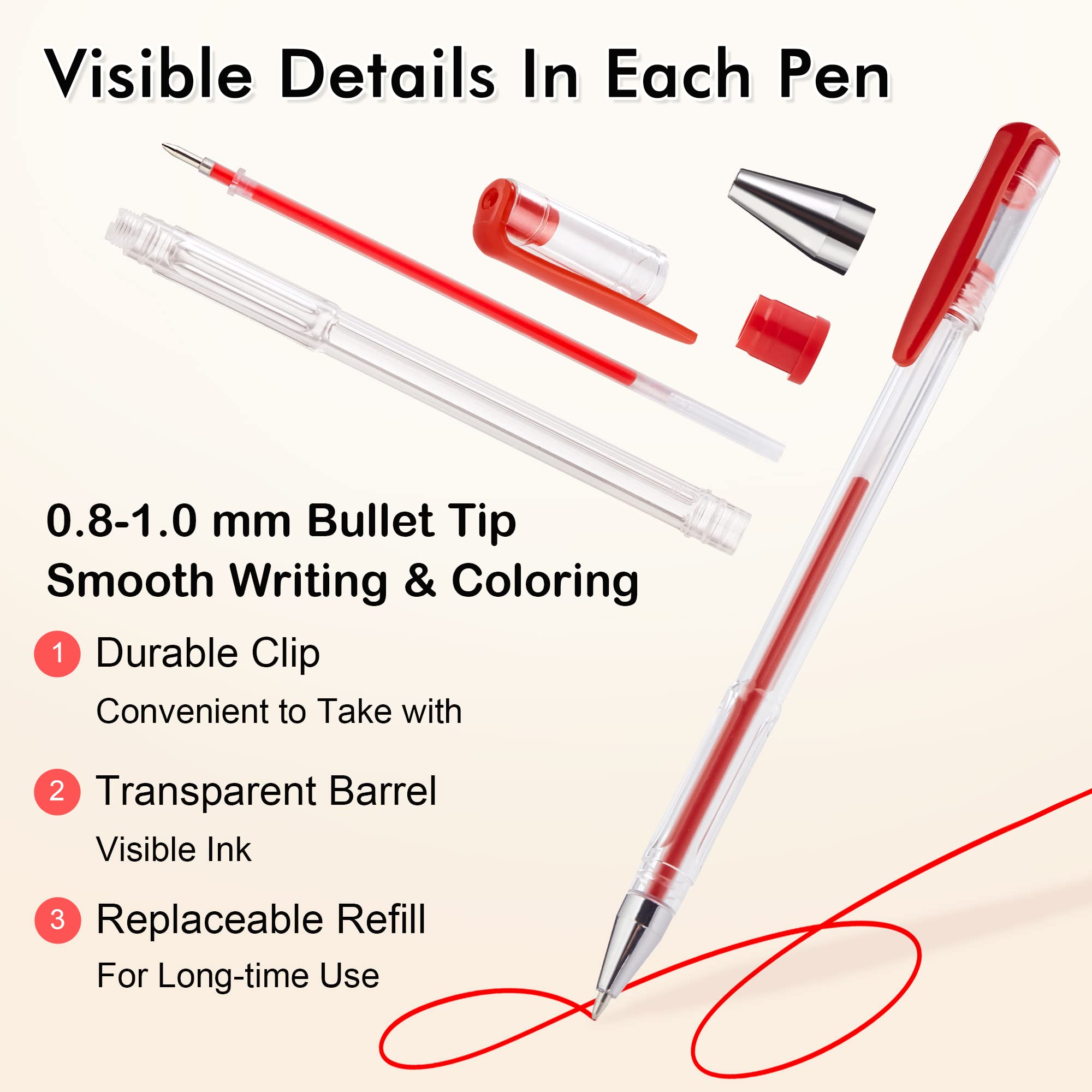 Shuttle Art 120 Unique Colors Gel Pen Set - No Duplicates, Vibrant Gel Pens for Adult Coloring Books, Sketching & Bullet Journaling - Perfect for Artists, Students & DIY Craft Projects