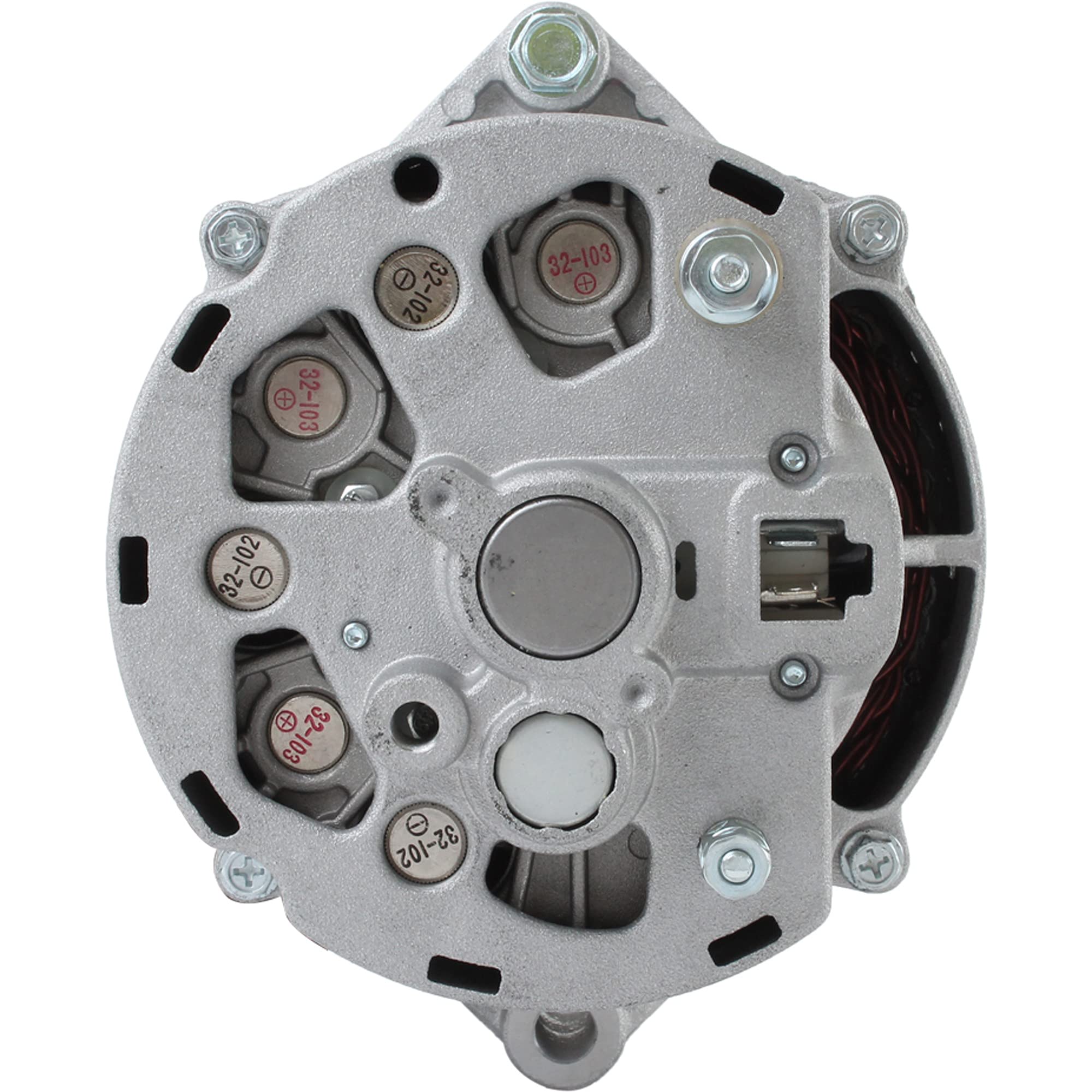 DB Electrical 400-12002 Alternator Replacement for Allis Chalmers, AMC, Pontiac, Oldsmobile 1962-1973 10DN & Other Tractors - 12V 60A External Fan - Compatible with Classic Cars & Agricultural Equipment