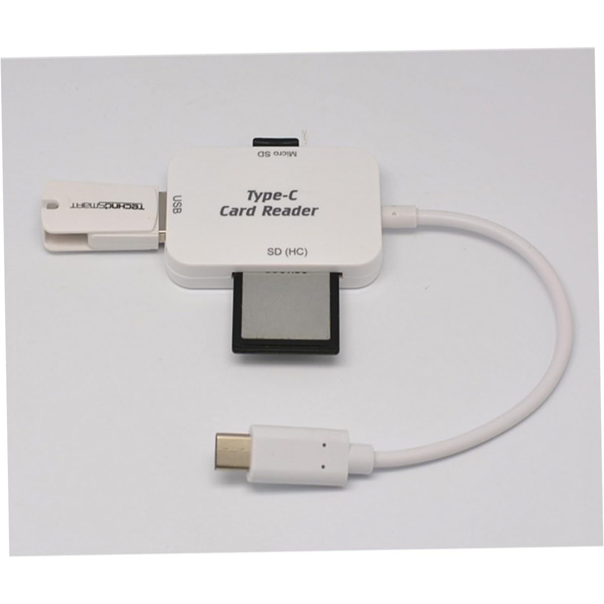 Mikikit 3-in-1 USB C SD Card Reader - Compatible with Micro SD, Mini SD, TF Memory Cards - Fast Data Transfer for Smartphones, Cameras & Laptops - Perfect for Photography, Video Editing & File Backup