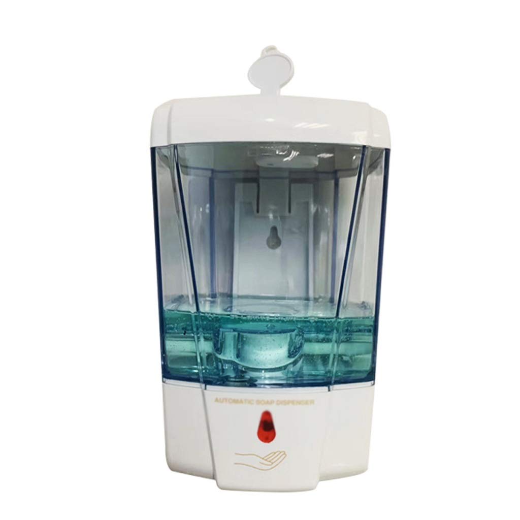 Automatic Touchless Soap Dispenser 700ml - 5 Pack Wall Mount Hands-Free Liquid Soap Dispenser for Kitchen, Bathroom, Restaurant, Hotel & School - Ideal for Hygiene & Contactless Cleaning in Home & Commercial Spaces