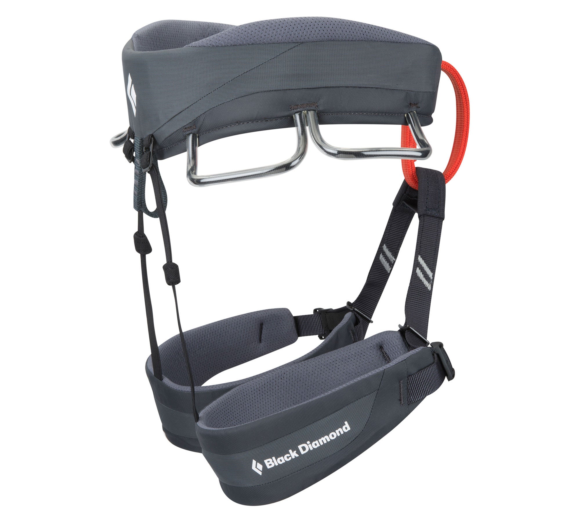 Black Diamond Men's Momentum Climbing Harness - Lightweight & Adjustable for Rock Climbing, Mountaineering & Outdoor Adventures