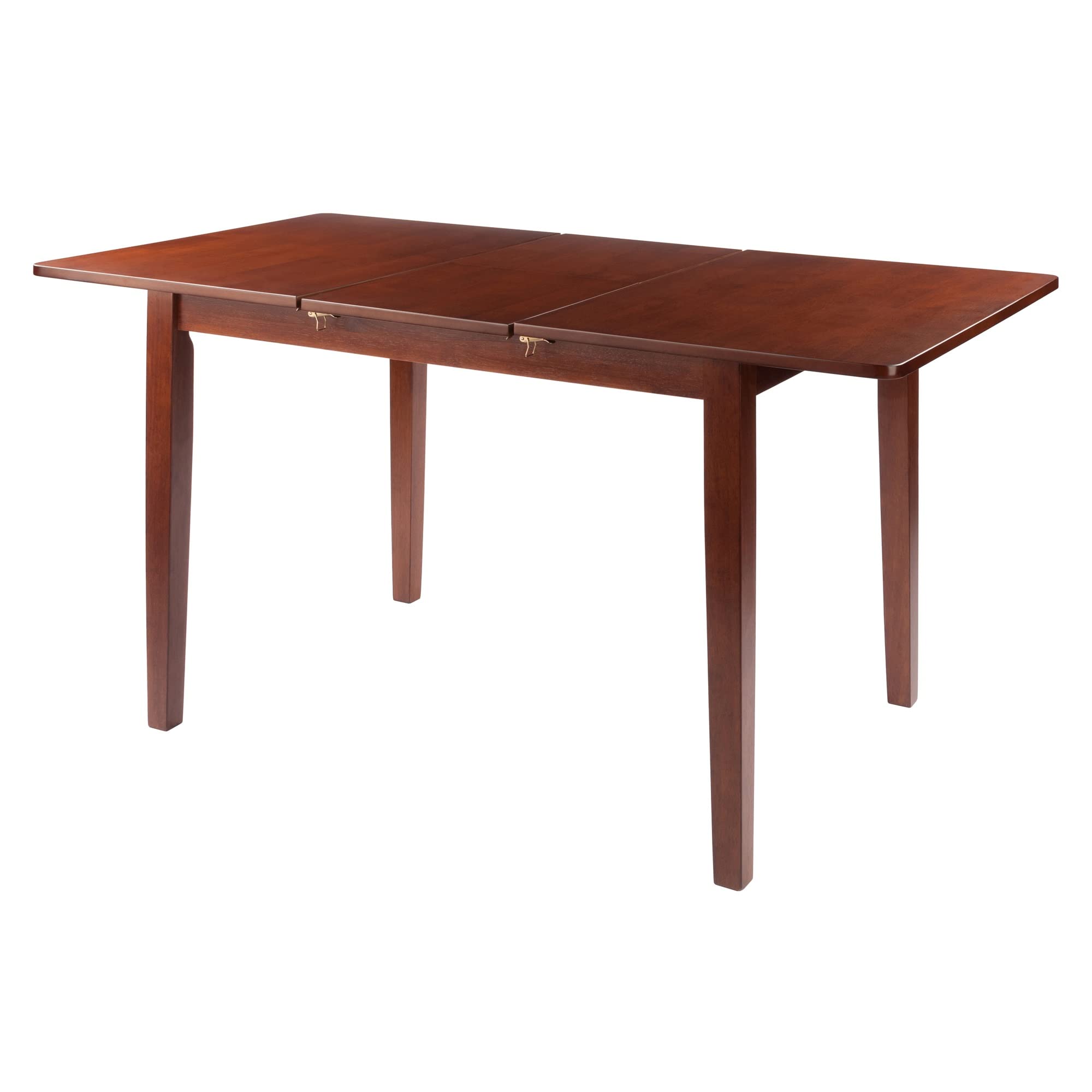 Ergode Wood Hannah Double Drop Leaf Dining Table (94457-VV) - Extendable Farmhouse Style Kitchen Table for Small Spaces, Dinner Parties & Family Gatherings