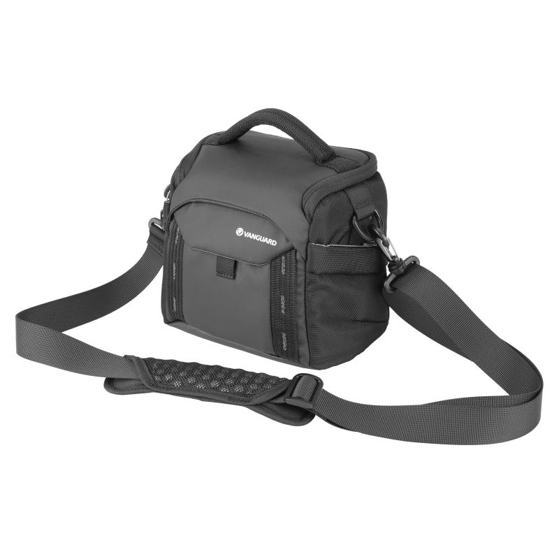 VEO 15M Black Camera Shoulder Bag - Waterproof DSLR Camera Case with Adjustable Strap for Photographers & Travel - Perfect for Outdoor Shooting, Travel Photography & Daily Use