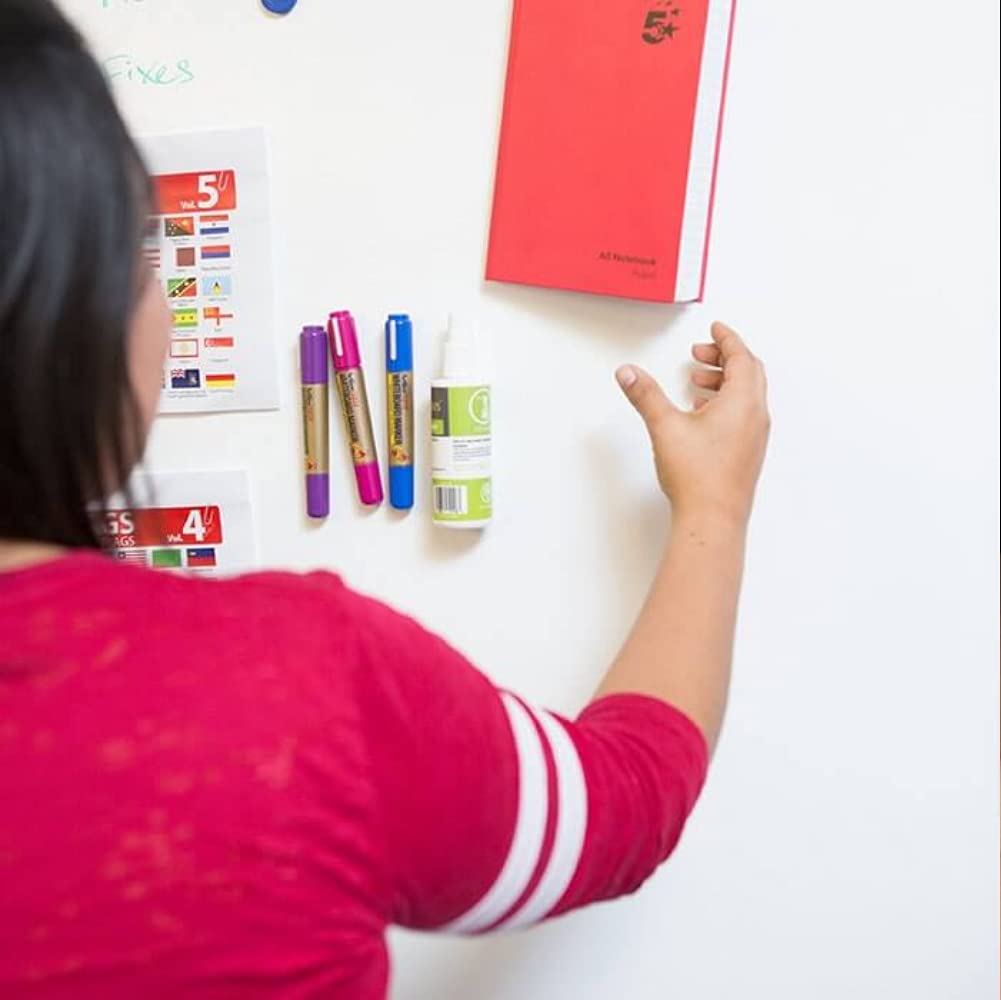 Smart Magnetic Plaster (65ft²/128.5floz) - Dark Grey Magnet-Receptive Wall Coating for Offices, Classrooms & Homes | High Magnetic Strength, Smooth Finish, Easy DIY Application (10Kg) | Perfect for Whiteboards, Memo Boards & Decorative Displays in Workspaces & Living Areas