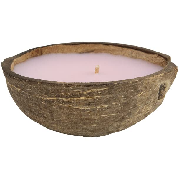 Bubble Gum Surf Wax - Coconut Shell Candle with Bubble Gum Scent for Surfboard Traction & Home Decor - Perfect for Beach Parties, Surfing Trips & Relaxing Aromatherapy