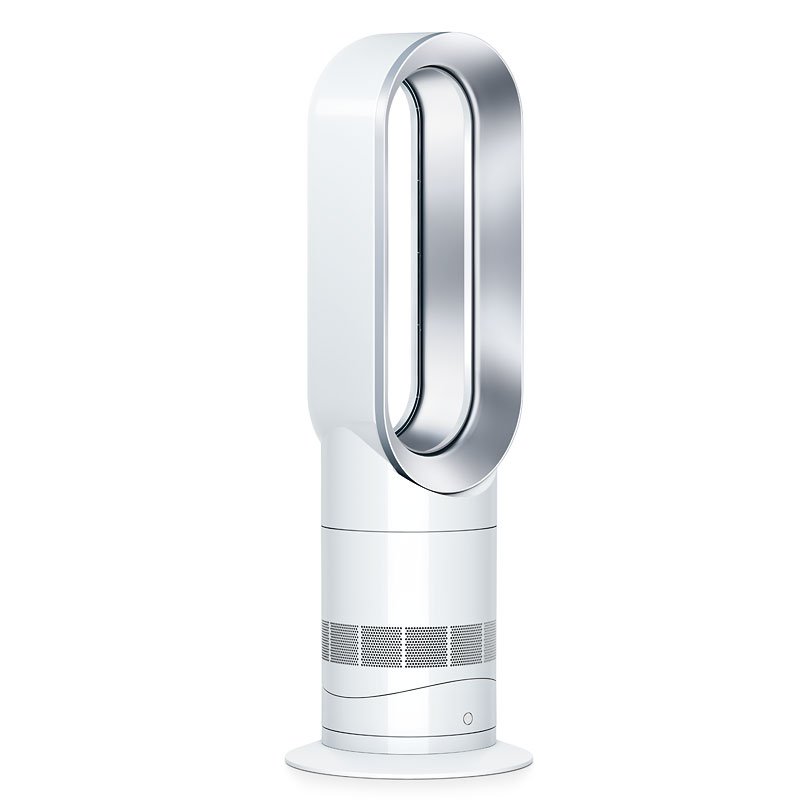 Dyson AM09 Hot + Cool Jet Focus Fan & Heater - Certified Refurbished with 1 Year Warranty | Perfect for Bedroom, Office & Home Cooling & Heating