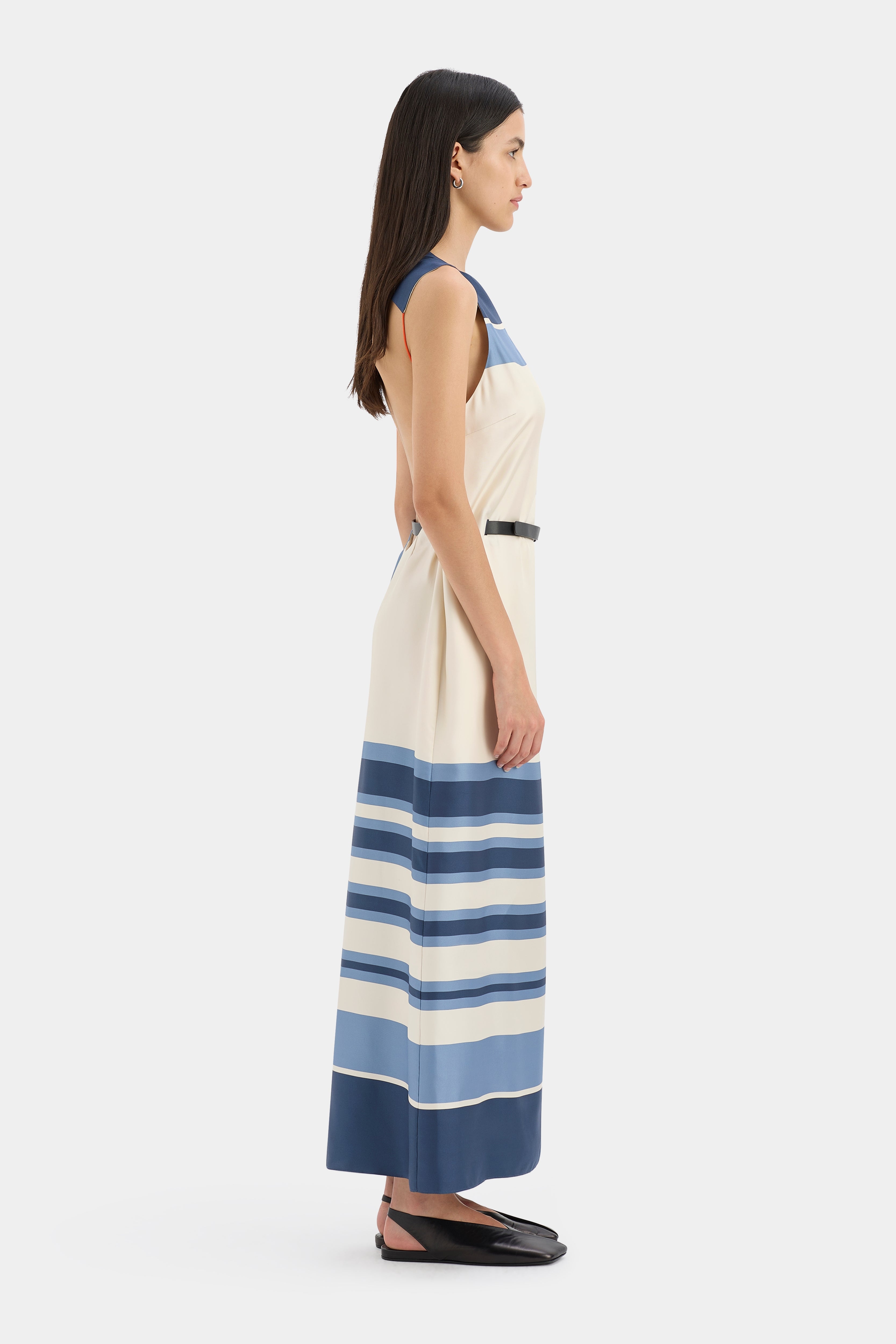 Stylish Dazed Belted Dress for Women - Elegant Waist-Defining Midi Dress for Parties, Dates & Office Wear