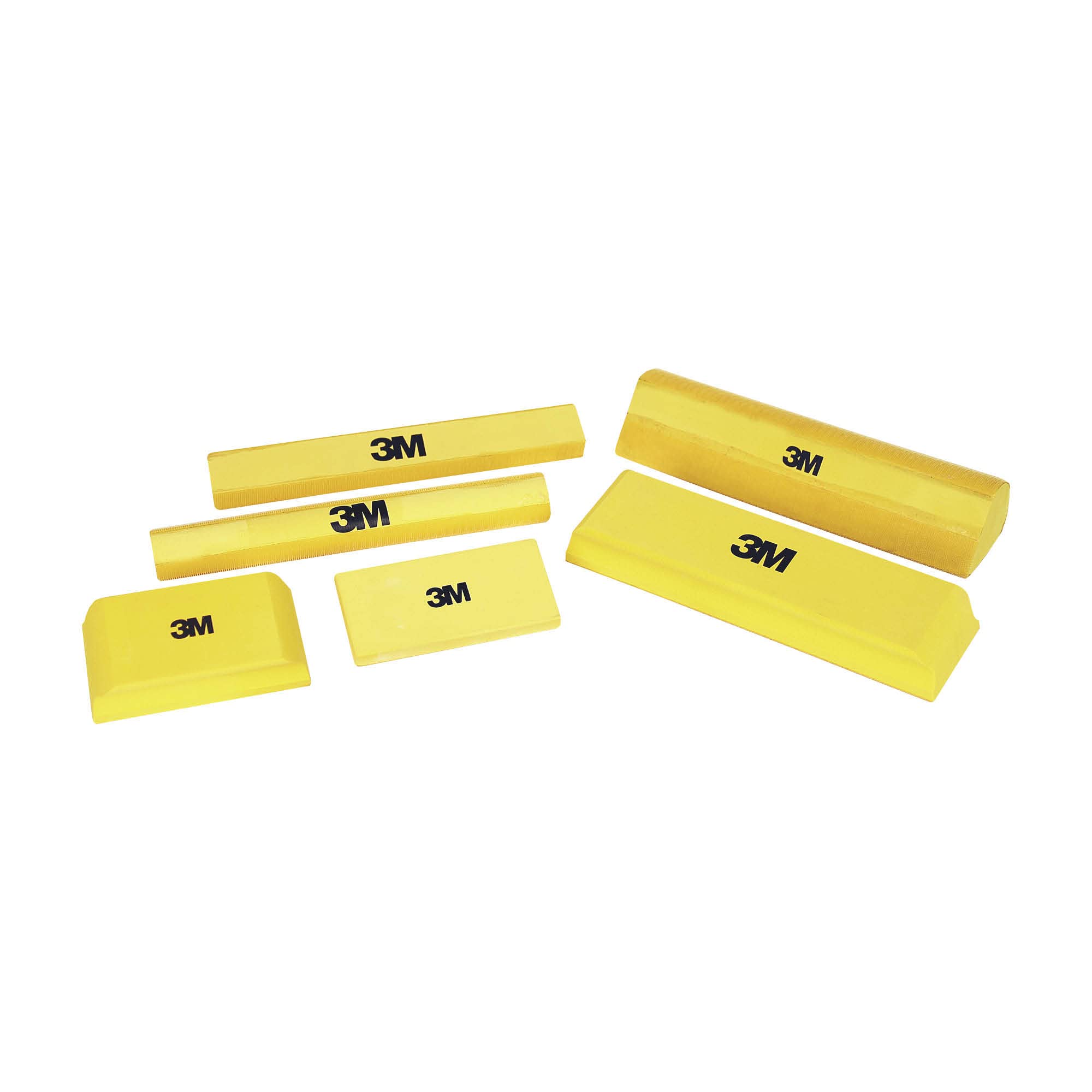 3M Sanding Block 5684 - Assorted Grit Sandpaper Blocks for Woodworking, Metal & Auto Sanding - Durable Hand Sander for DIY Projects & Professional Use