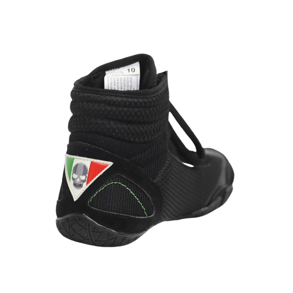 Mexican Fuerte MATADOR Boxing Boots - Premium Leather Training Shoes for Boxing & Kickboxing | Perfect for Gym Workouts, Martial Arts & Combat Sports