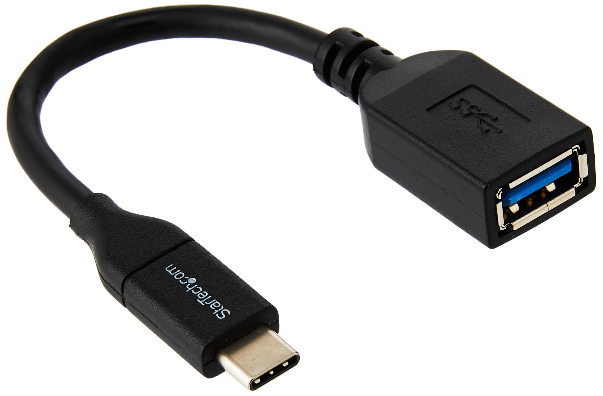 StarTech.com USB-C to USB 3.0 Adapter (5Gbps) - 6 Inch USB-IF Certified Type C to USB-A Converter - USB 3.2 Gen 1 Compatible - Perfect for MacBook Pro, Dell XPS, Surface Pro & More Laptops