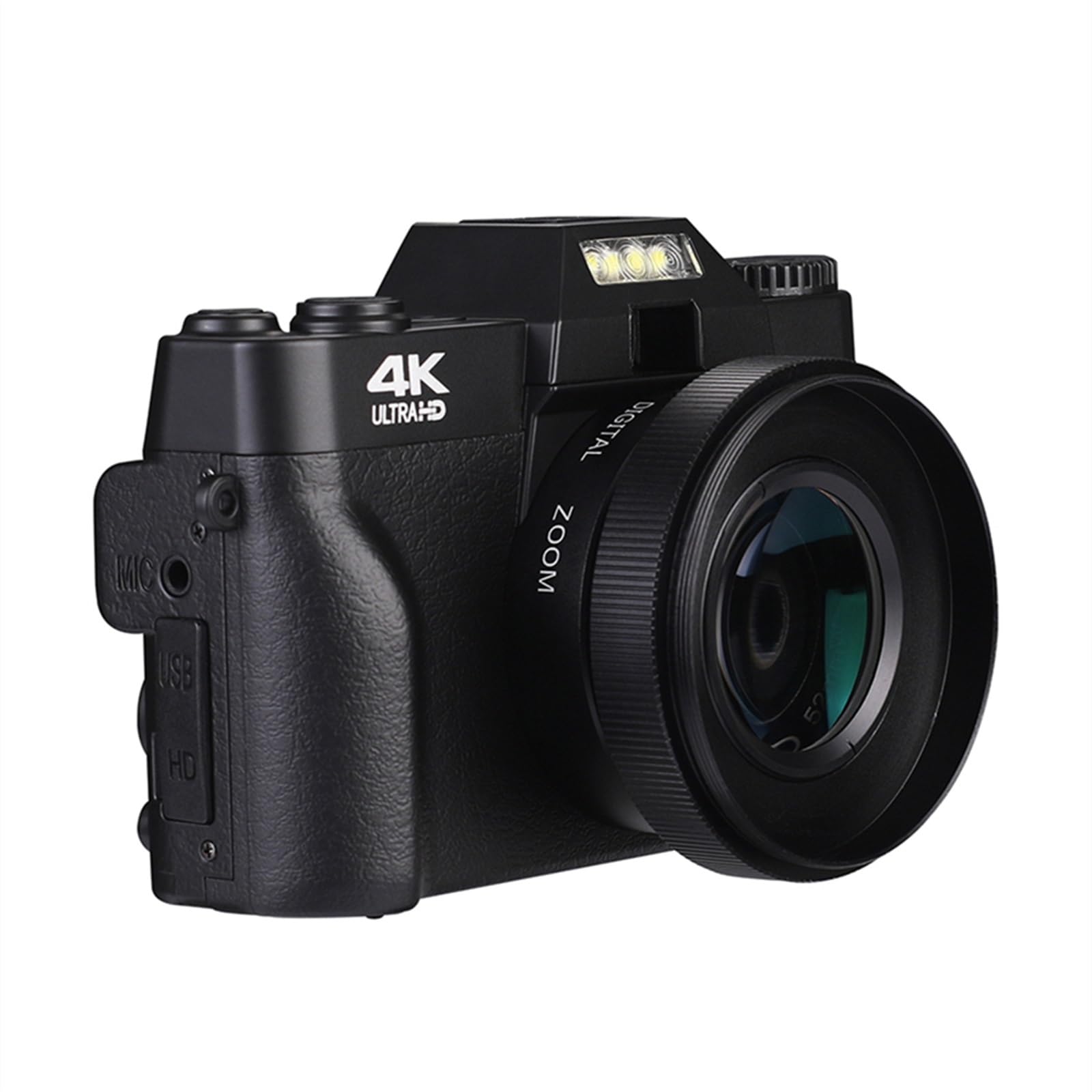 4K WiFi Digital Camera with 48MP & 3