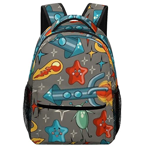 Space Rockets Cute Cartoon Children