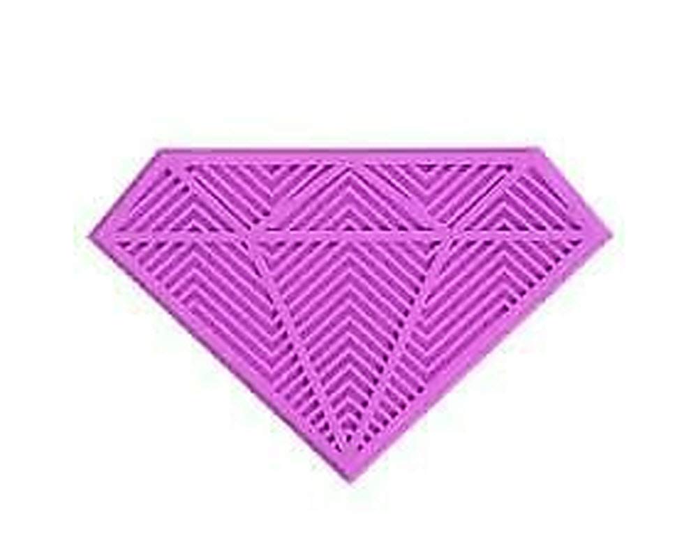 4 Pack Makeup Brush Cleaning Mats - Pineapple, Watermelon, Unicorn & Diamond Designs | Silicone Brush Cleaner for Cosmetics Tools | Perfect for Home Salon & Professional Makeup Artists