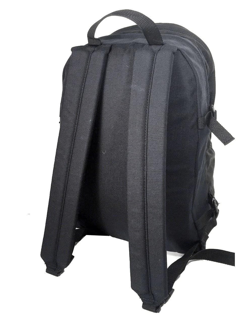 TouCom Laptop Backpack - Durable USA-Made Solid Black Design for Work, School & Travel