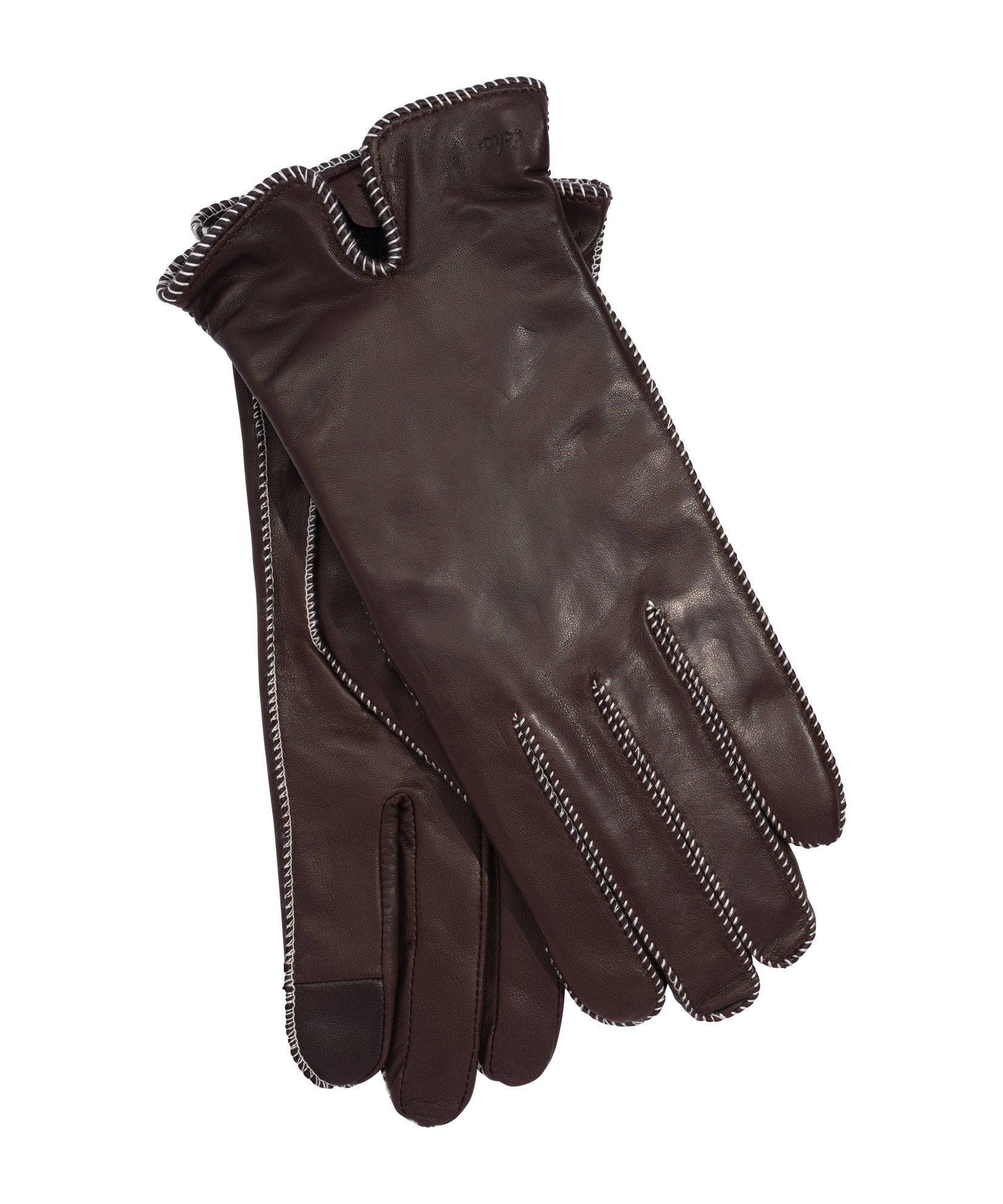 Premium Whip Stitch Leather Gloves for Men & Women - Durable Winter Gloves for Driving, Motorcycling & Outdoor Activities