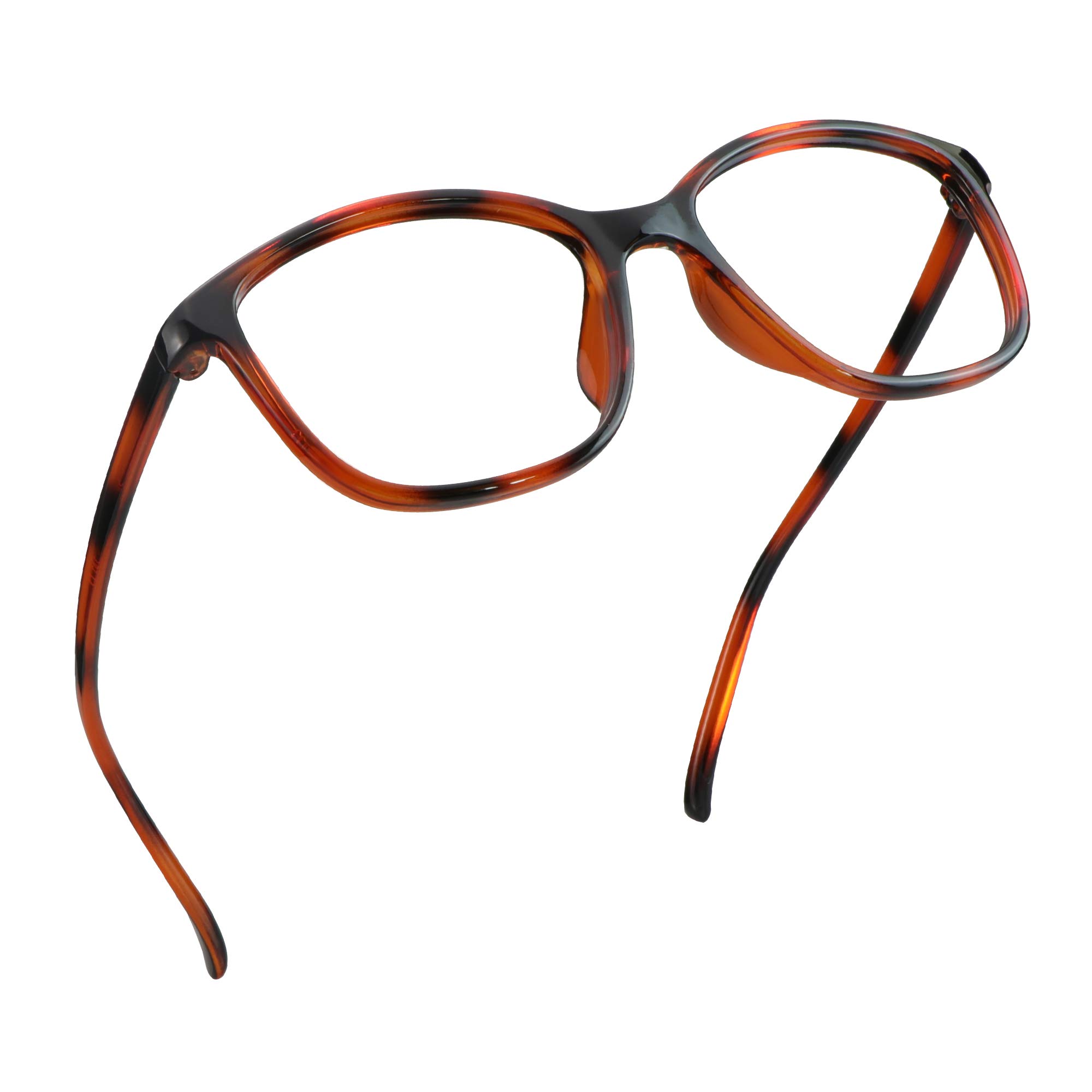 LifeArt Blue Light Blocking Glasses - Anti Eyestrain Computer & Gaming Glasses for Women & Men - Anti Glare Reading/TV Glasses (Tortoise, 3.25x Magnification) - Perfect for Office Work, Screen Time & Night Driving