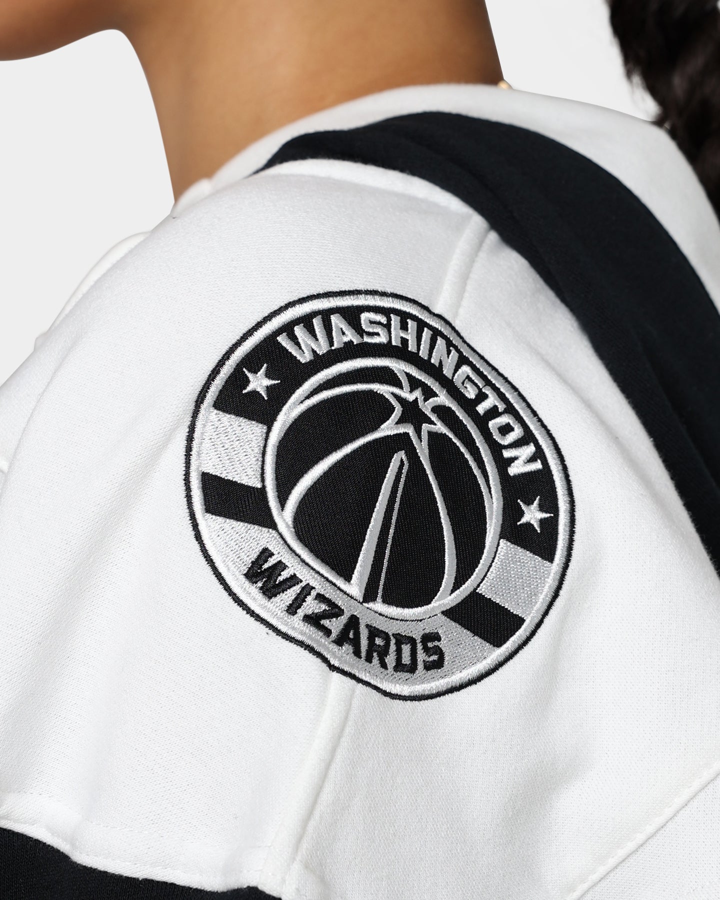 47 Brand Washington Wizards Superior Lacer Hoodie - Men's NBA Basketball Pullover Sweatshirt (Jet Black) - Perfect for Game Day, Casual Wear & Fan Apparel