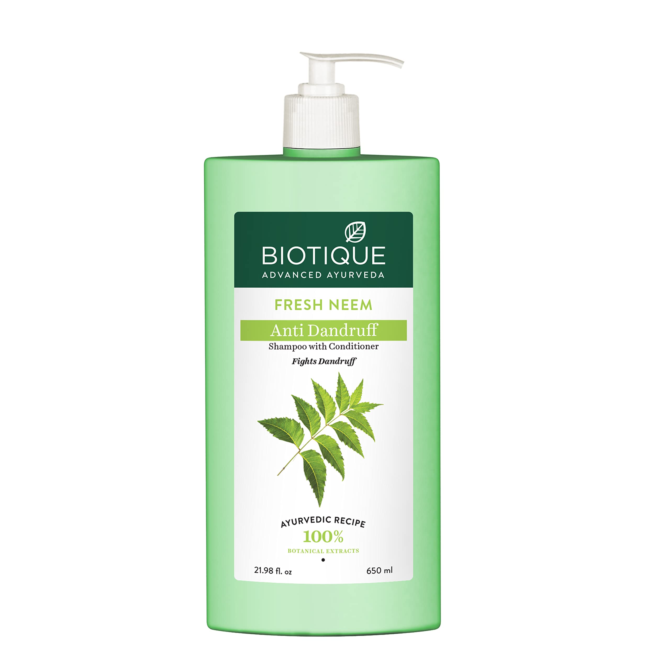Biotique Bio Apricot Refreshing Body Wash 800ml & Bio Neem Margosa Anti-Dandruff Shampoo & Conditioner 650ml - Hydrating Skincare & Scalp Care Duo for Dry Skin & Flaky Scalp - Perfect for Daily Shower & Hair Wash Routine