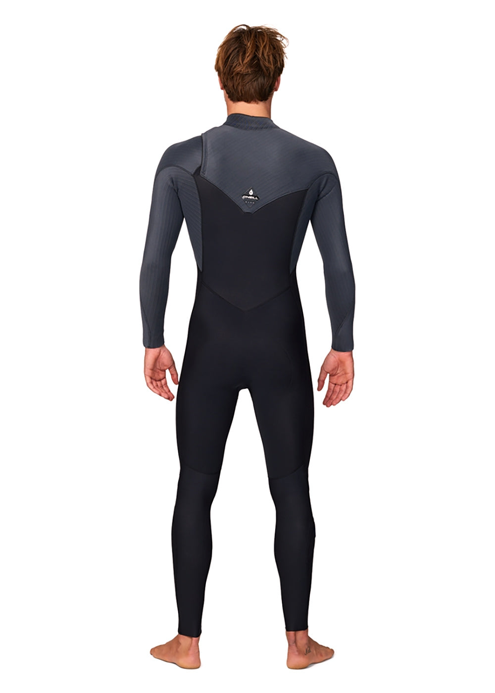 O'Neill Men's Hyperfreak 3/2mm Chest Zip Steamer Wetsuit for Surfing, Diving & Water Sports - Premium Neoprene Full Suit with Thermal Protection