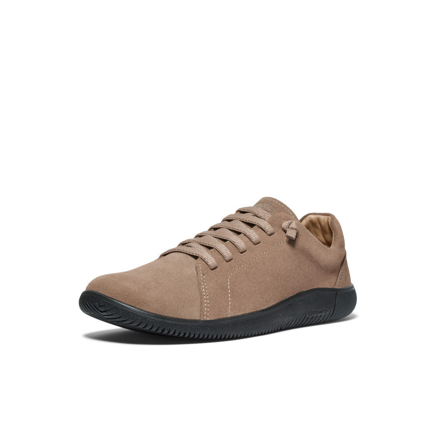 Men's KNX Suede Lace-Up Shoes - Comfortable & Stylish Sneakers in Caribou/Black | Perfect for Casual Wear, Walking & Everyday Outfits