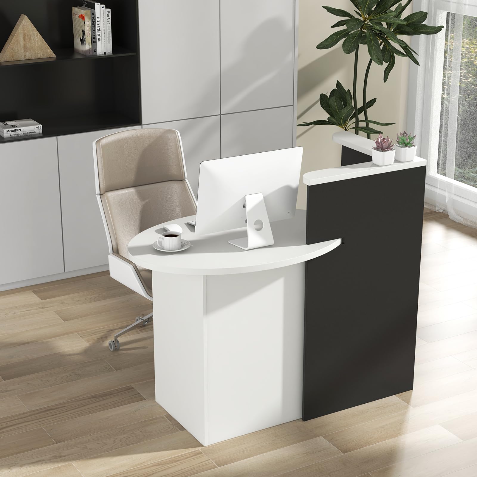 L-Shaped Reception Desk 48