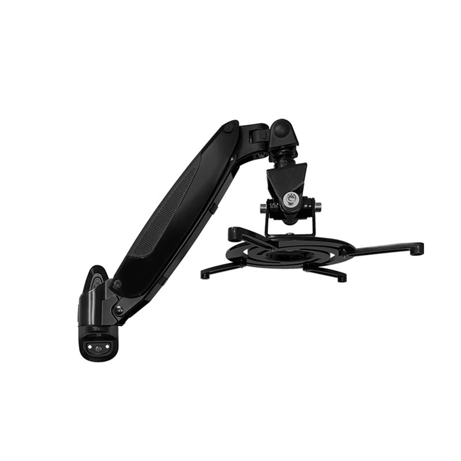GLigeT Adjustable Ceiling Projector Mount Stand - Wall & Ceiling Mount for Home Theater, Living Room & Conference Room - Telescopic & Rotating Projector Shelf (Size B) - Perfect for Movie Nights & Office Presentations