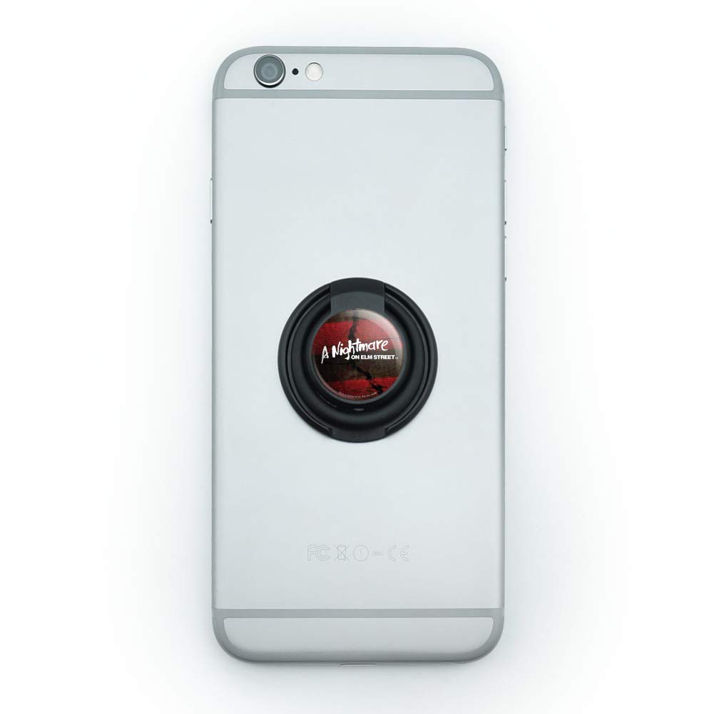 Nightmare on Elm Street Logo Mobile Phone Ring Grip Holder Stand - Perfect for Horror Fans, Movie Nights, and Secure One-Handed Use