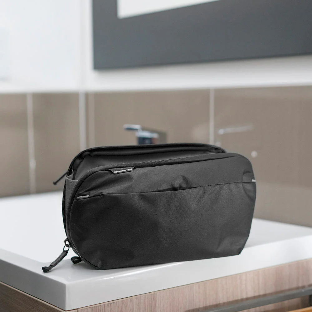 Peak Design Wash Pouch - Waterproof Travel Toiletry Bag for Men & Women - Perfect for Camping, Gym, and Business Trips