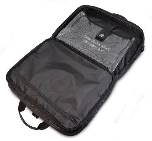 Alienware Orion 17.3 Inch Checkpoint Friendly Laptop Messenger Bag for Business Travel & Work Commute - Durable Water-Resistant Design for Dell, HP, Lenovo Notebooks