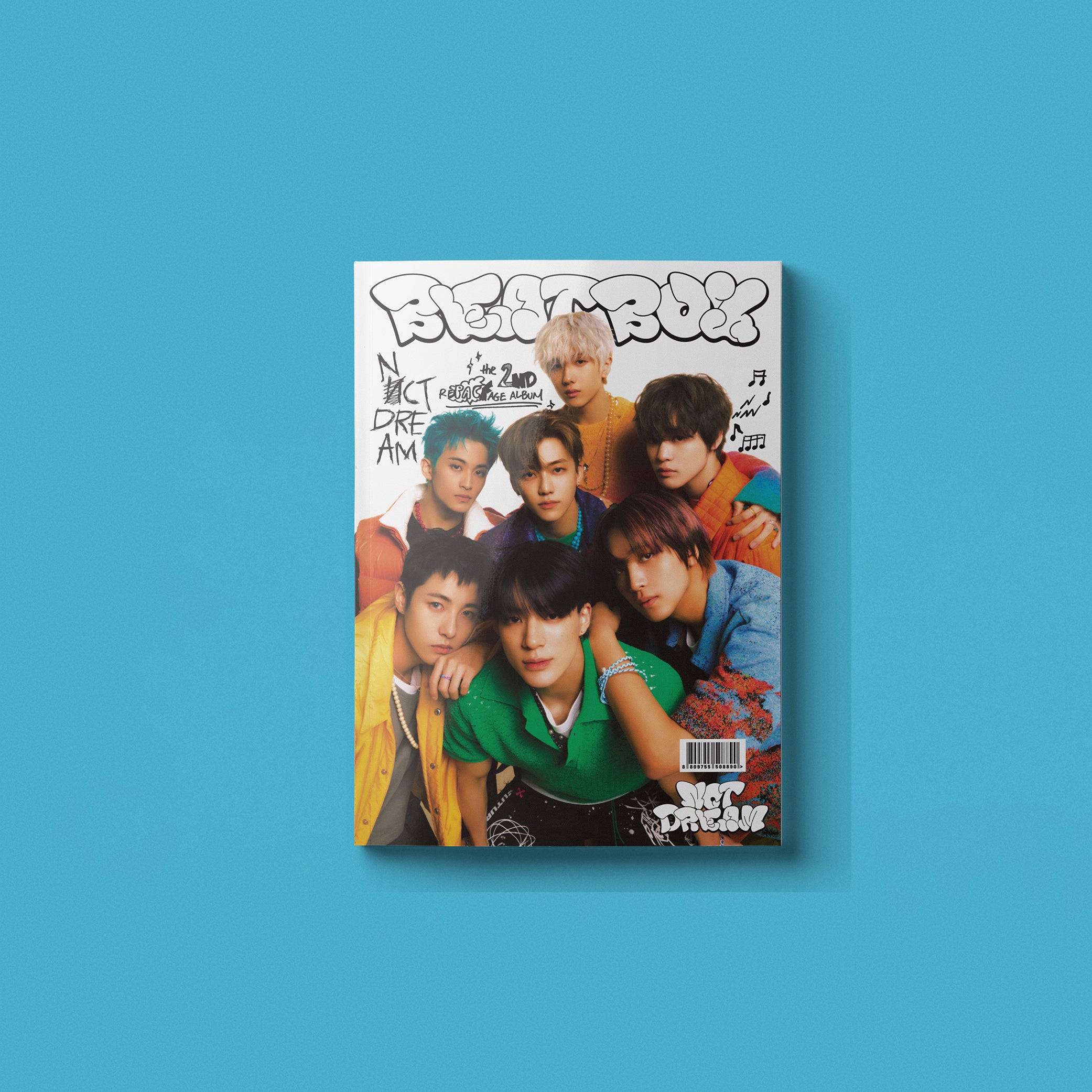 NCT DREAM 2ND ALBUM REPACKAGE 'BEATBOX' PHOTOBOOK - K-POP MUSIC ALBUM WITH PHOTOCARDS & POSTER - Perfect for K-POP Fans, Collectors and Gift Giving