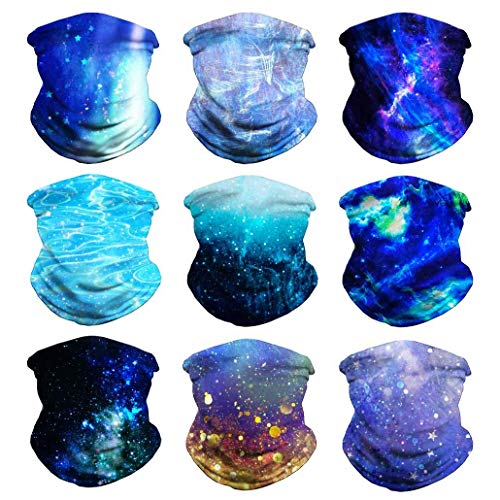 9pcs Blue