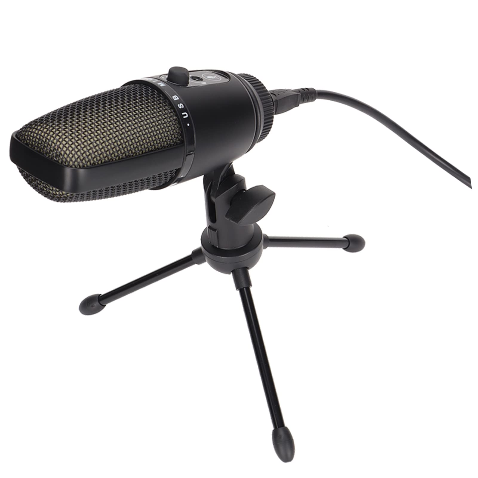 Zunate ME3-RGB USB Gaming Microphone with RGB Lighting - Professional Cardioid Condenser Mic Kit with Adjustable Tripod Stand - Perfect for Podcasting, Live Streaming, Gaming & Voice Recording (PC/Mac Compatible) - Ideal for Twitch, YouTube & Discord Streaming
