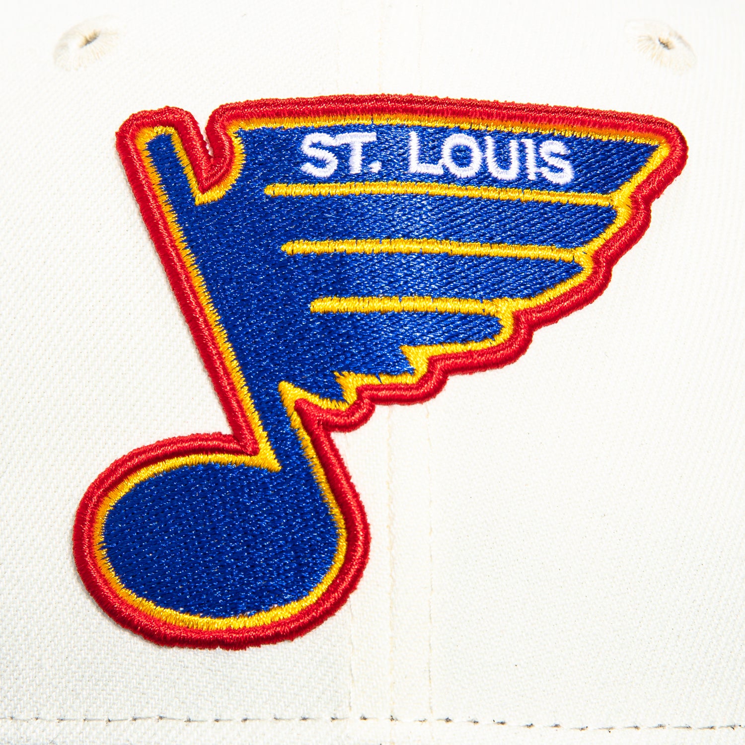 New Era 59Fifty MLB St. Louis Blues Snapback Baseball Cap - White & Royal Blue Adjustable Hat for Men & Women - Perfect for Baseball Games, Sports Fans & Streetwear Fashion