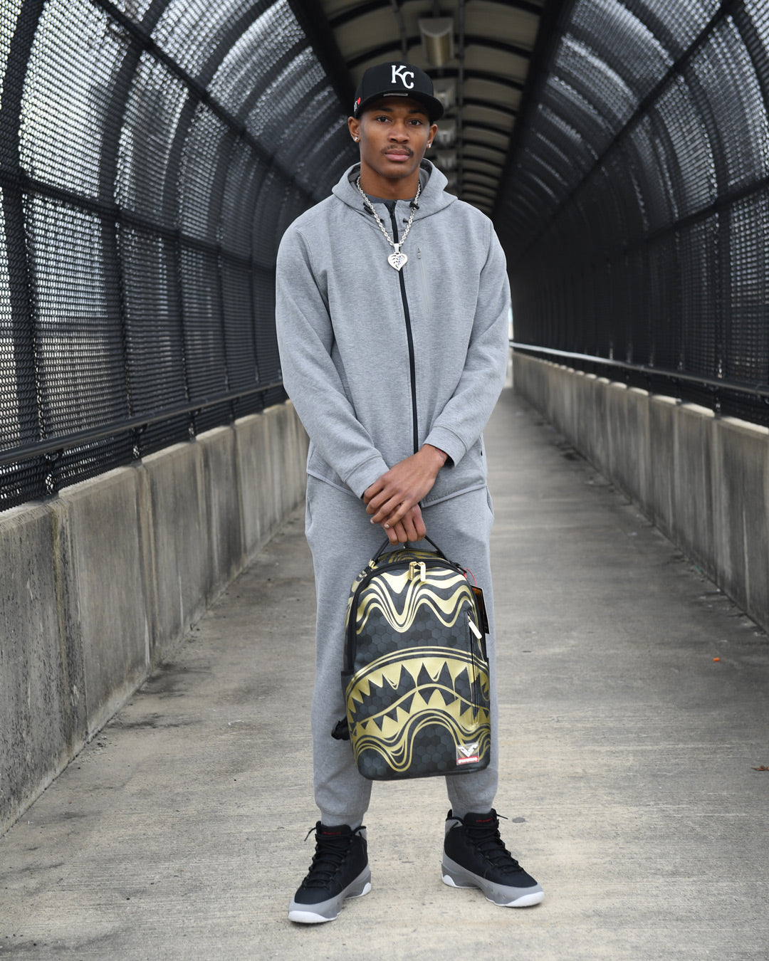 HONEYCOMB DEVONTA SMITH COLLABORATION BACKPACK - Lightweight Durable College Bookbag for Students, Travel & Sports - Perfect for School, Gym & Everyday Use