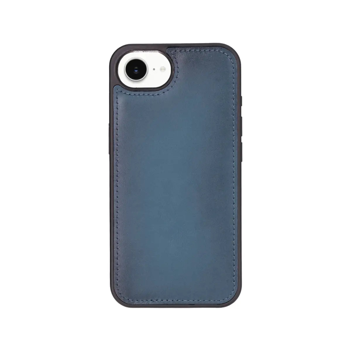 Premium Burnished Blue Leather Wallet Case for iPhone 16e - Slim Protective Phone Cover with Card Slots | Perfect for Everyday Use, Travel & Business Meetings