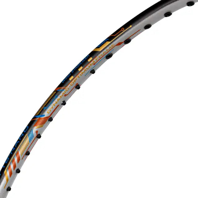 Li Ning Air Force 78 G3 Badminton Racket - Prestrung Professional Shuttlecock Racquet in Navy/Silver/Orange | Made in China | Perfect for Competitive Play & Training Sessions