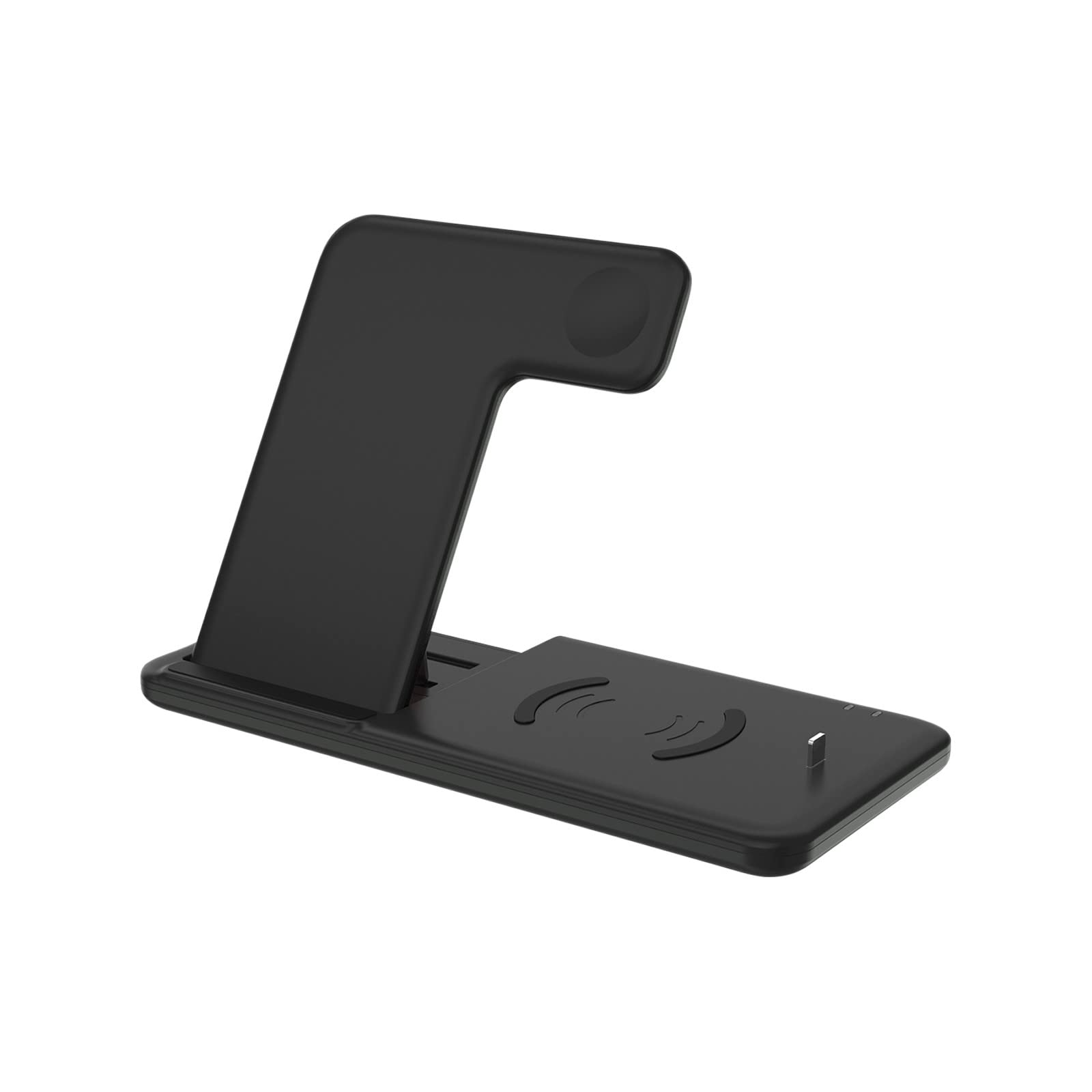 15W Fast Wireless Charger Stand - Multi-Device Charging for iPhone, Samsung, AirPods & Smartwatches | Foldable Design for Home, Office & Travel Use