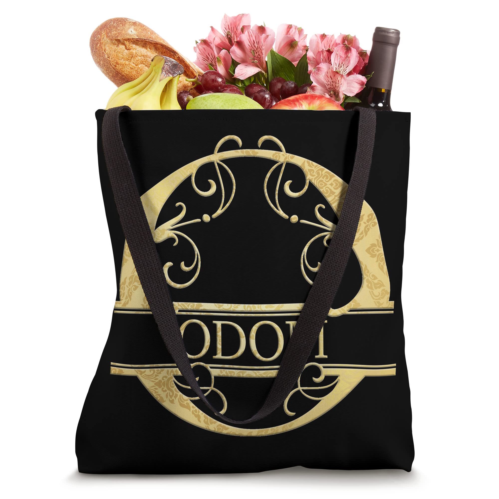 Stylish Odom Name Tote Bag - Durable & Fashionable Canvas Shoulder Bag for Women - Perfect for Shopping, Beach, Work & Daily Use