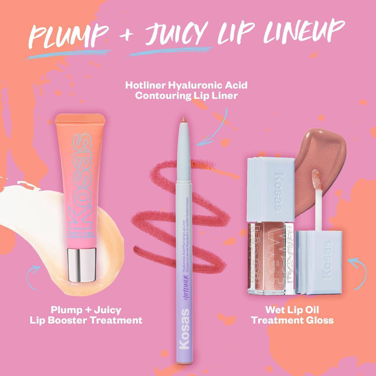 Plump & Juicy Lip Booster - Hydrating Buttery Lip Treatment for Soft, Full Lips | Perfect for Daily Moisture & Night Care