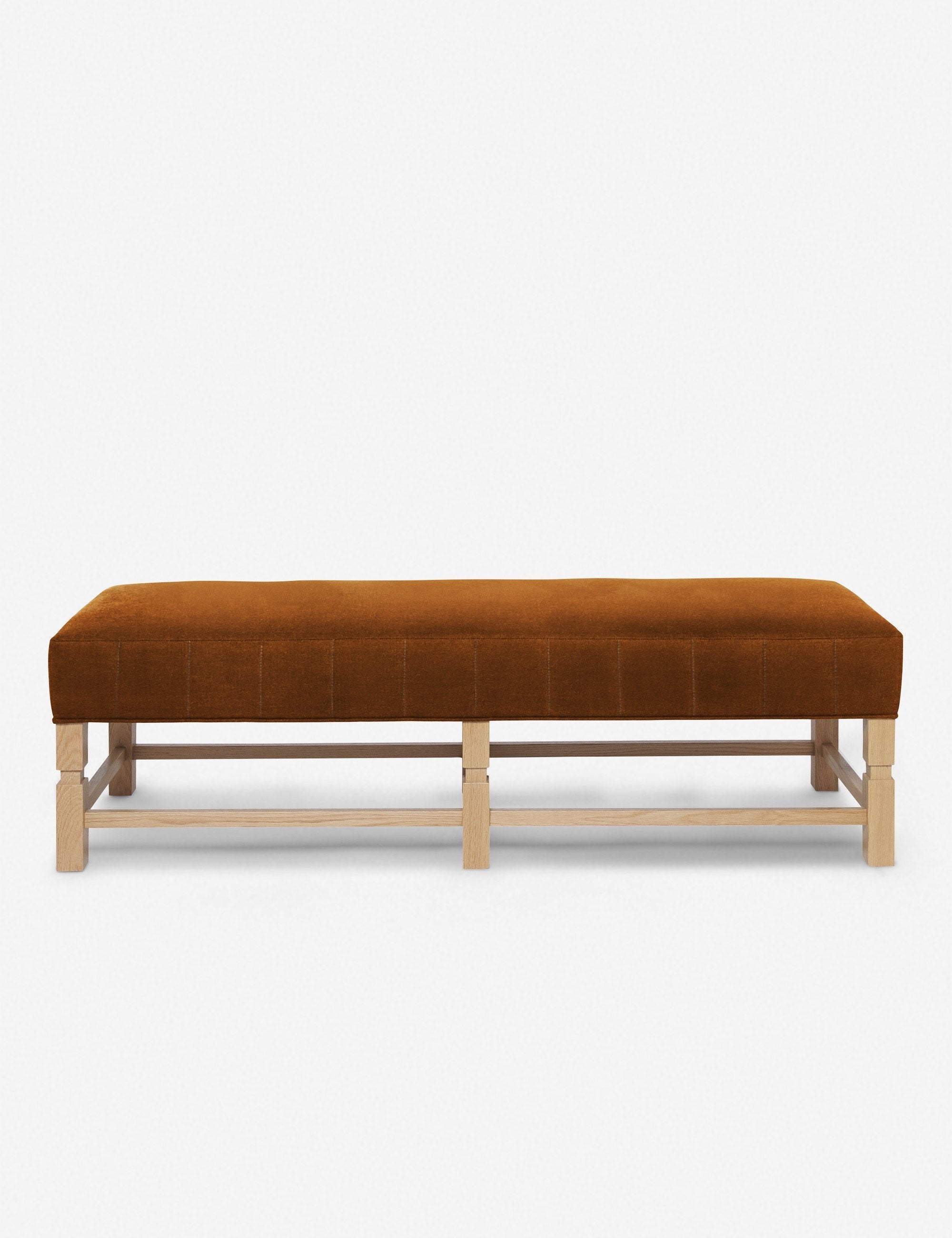 Ambleside Bench by Ginny Macdonald - Handcrafted Wooden Bench for Living Room, Bedroom & Outdoor Use - Perfect for Home Decor & Garden Seating