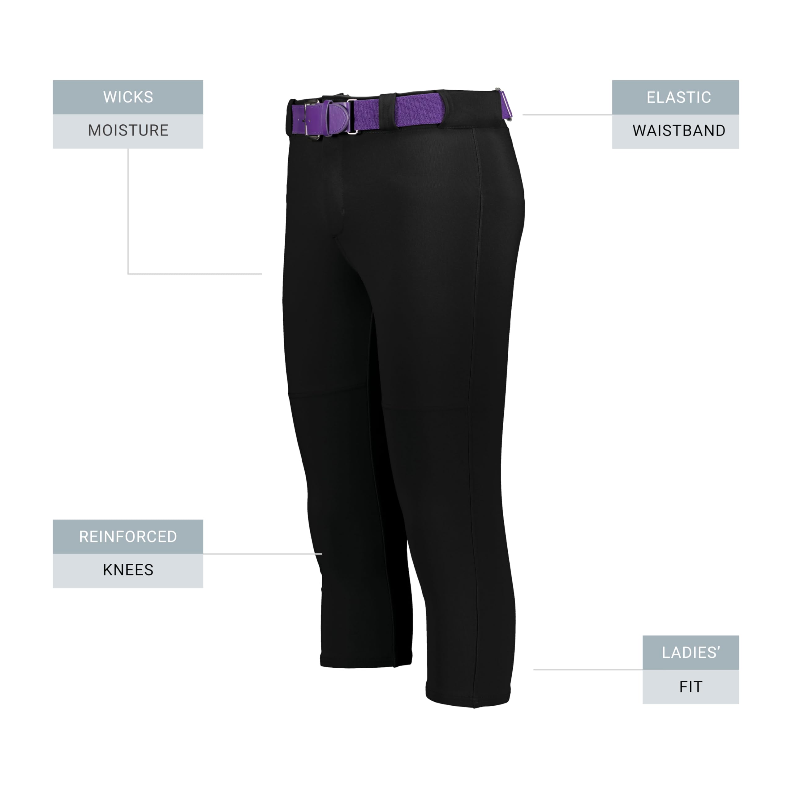 Augusta Sportswear Women's Classic Softball Pants - Comfortable & Durable Athletic Pants for Training, Games & Outdoor Sports