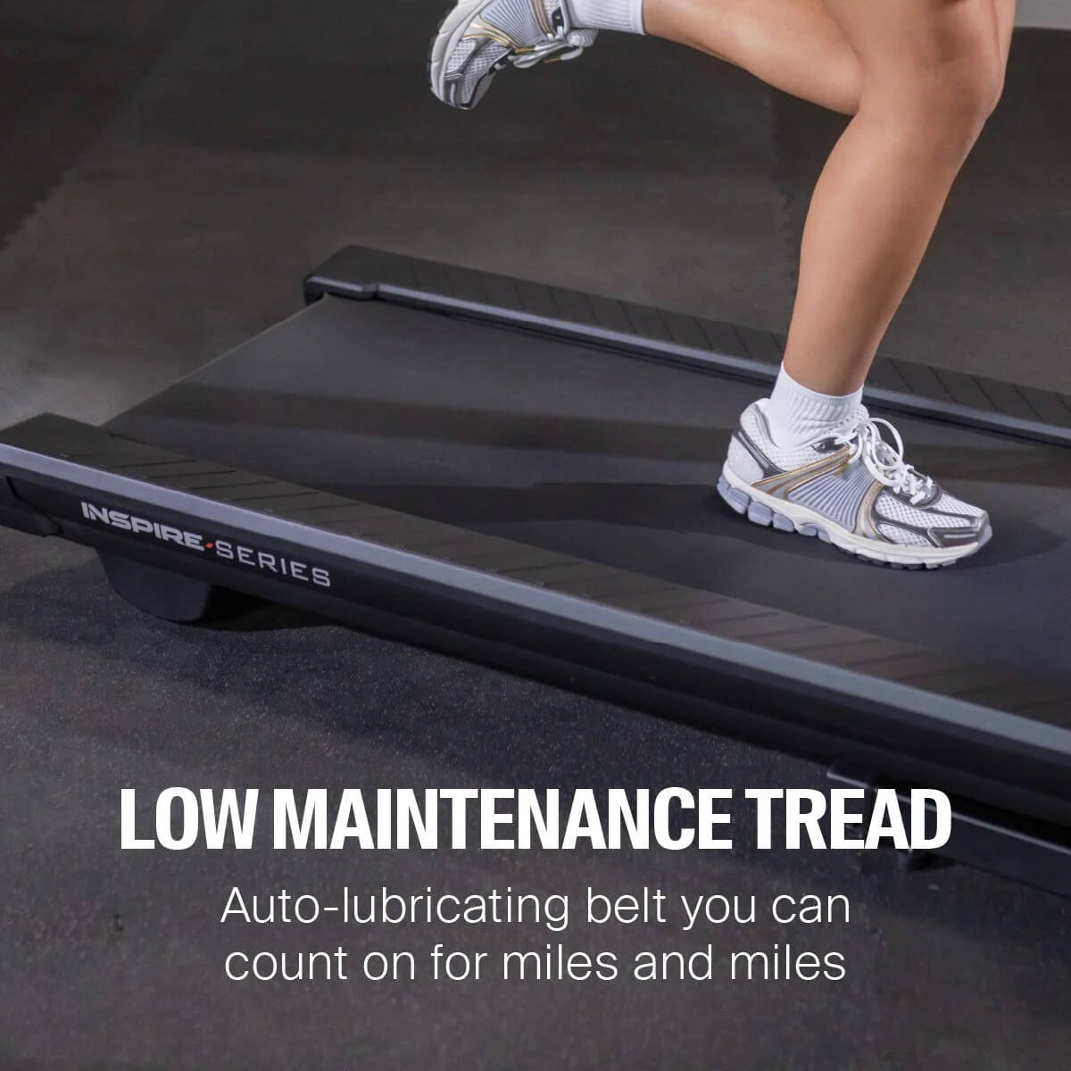 Inspire Series T4 Treadmill - Premium Home Exercise Equipment for Running & Walking | Perfect for Home Gym, Cardio Workouts & Fitness Training