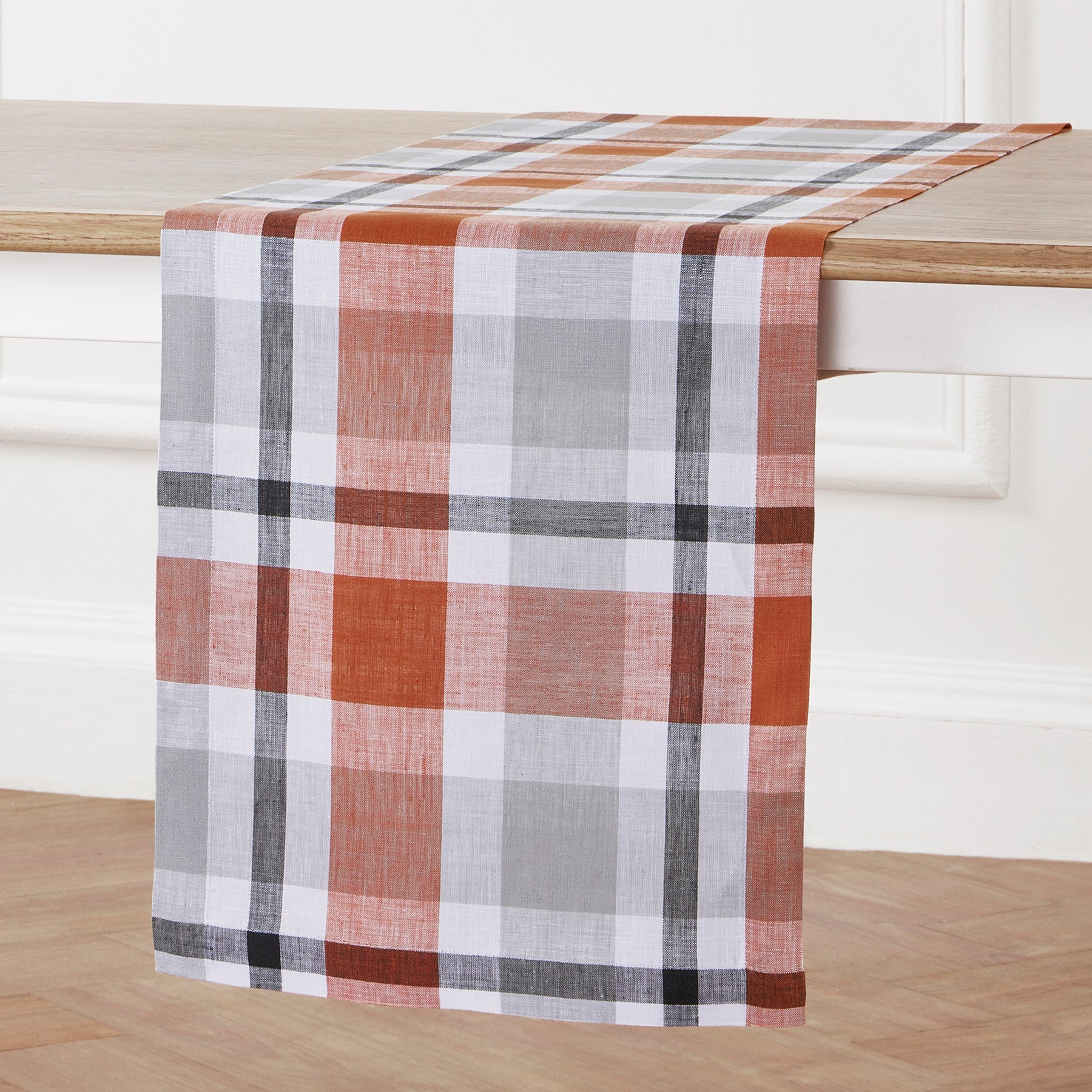 Buffalo Check Table Runner for Fall - Rustic Plaid Dining Table Decor for Thanksgiving, Christmas & Autumn Home Decor - Perfect for Farmhouse, Country & Seasonal Tablescapes