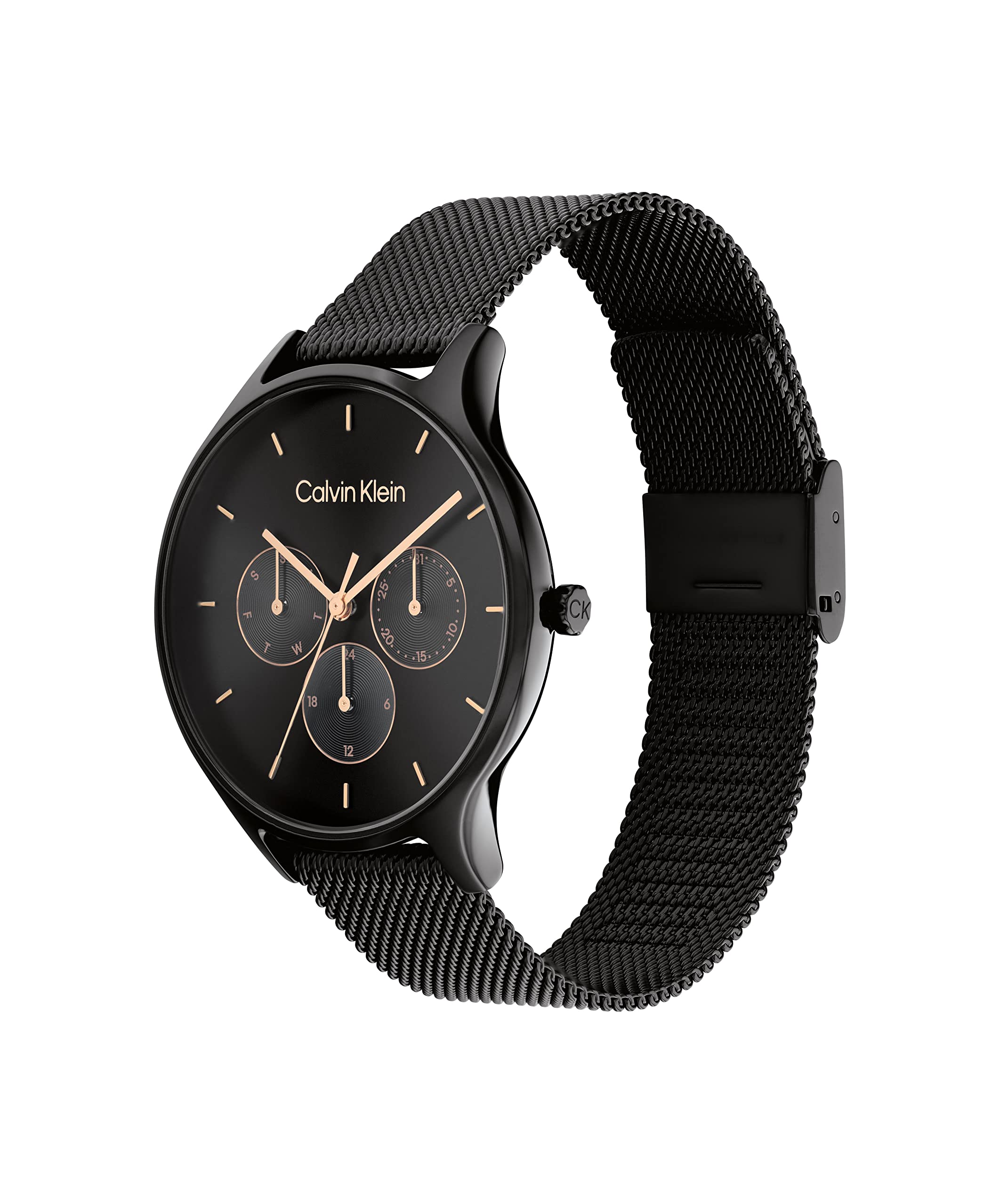 Calvin Klein Timeless Women's Quartz Multifunction Watch with Stainless Steel Band - Elegant Dress Watch for Women, Perfect Gift for Her, Birthday, Anniversary & Special Occasions