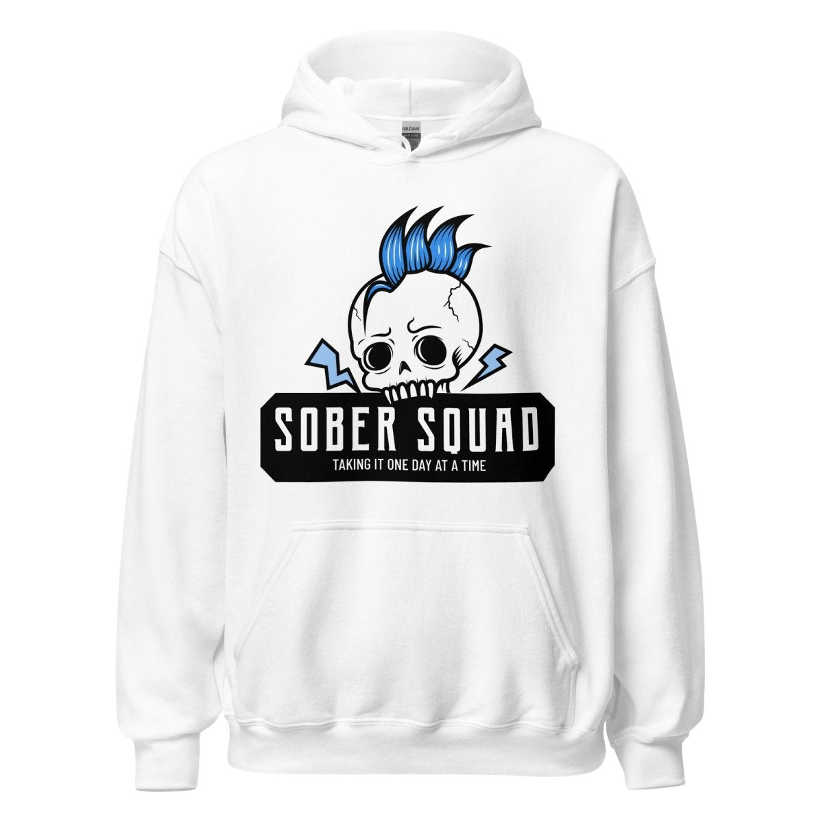 Sober Squad Unisex Hoodie - Comfortable Pullover Sweatshirt for Men & Women | Perfect for Casual Wear, Gym, and Outdoor Activities