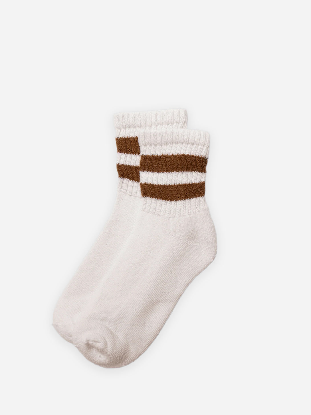 Mono Stripe Quarter Crew Socks - Comfortable & Stylish Men's Casual Socks for Everyday Wear, Work & Outdoor Activities