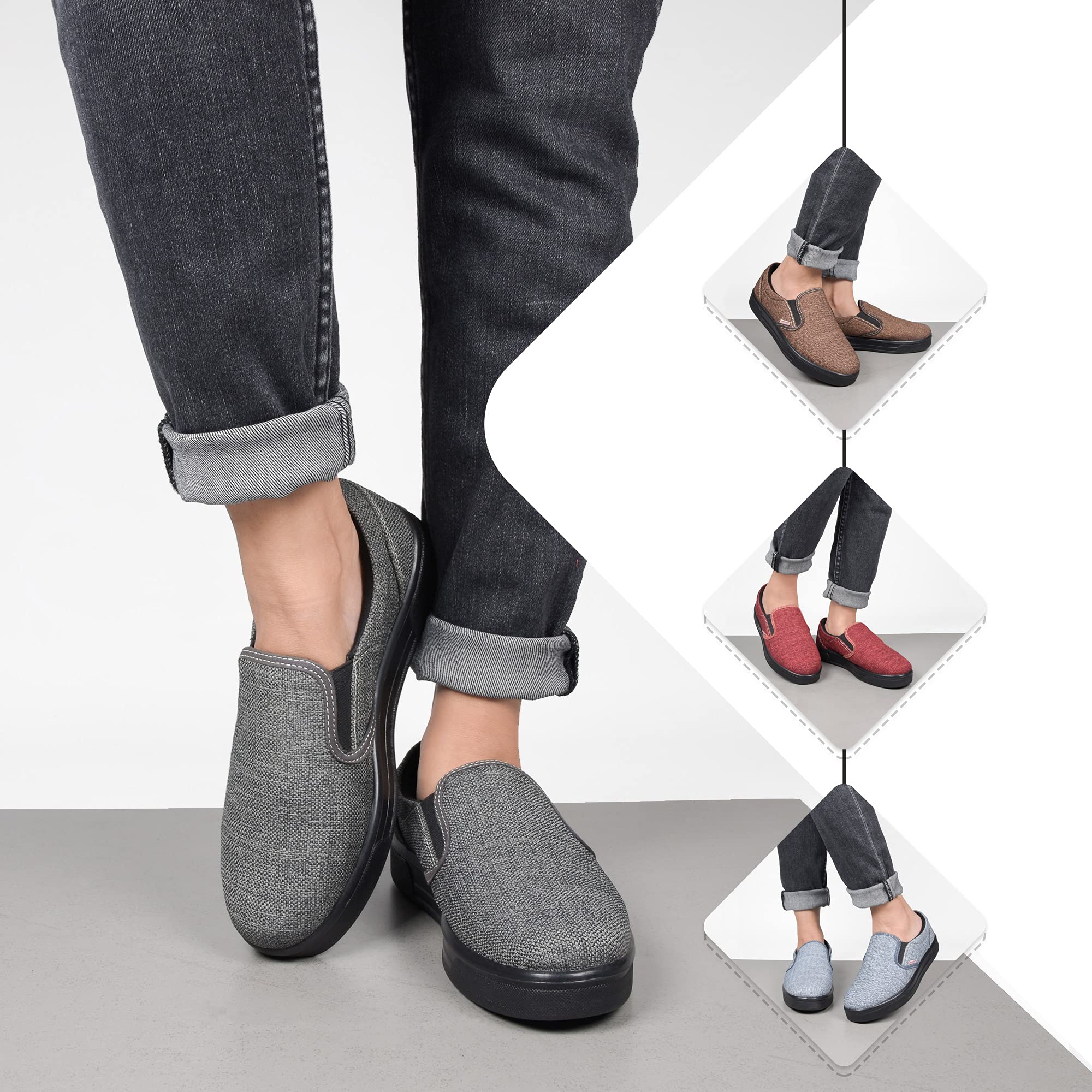 Aerosoft Women's Flats - Soft & Comfortable Slip-On Shoes for Work, Travel & Everyday Wear