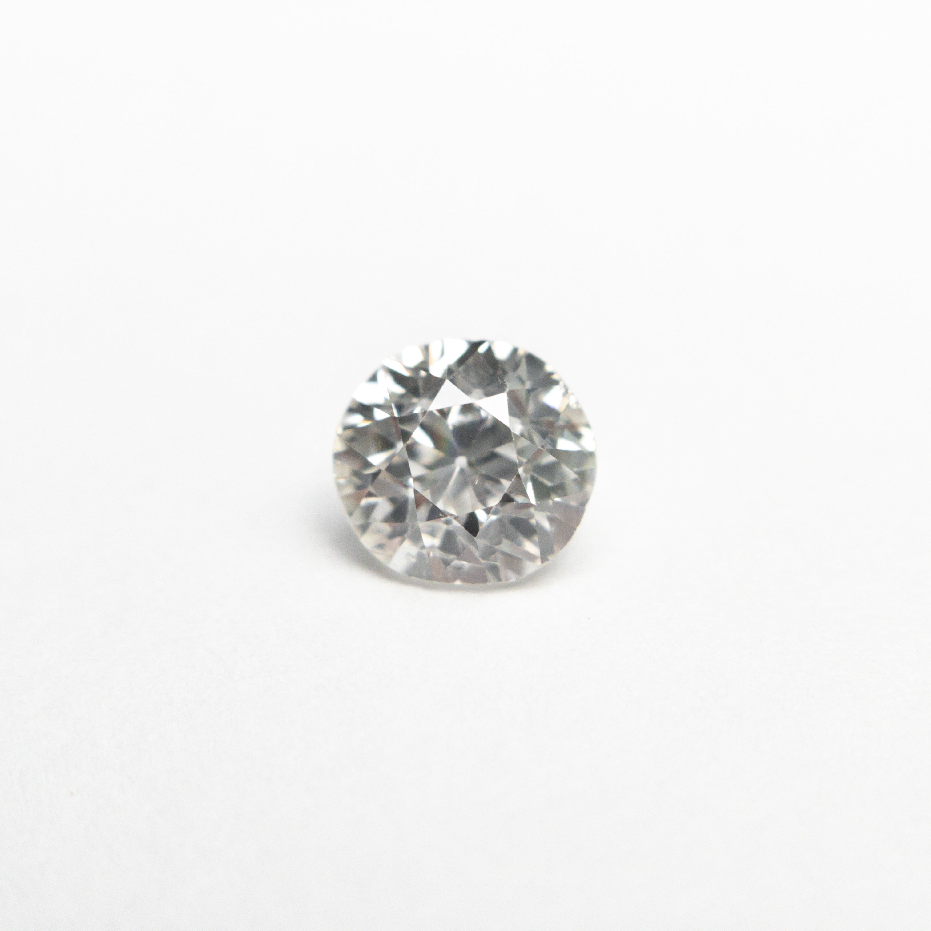 0.63ct Antique Old European Cut Diamond (5.43x5.02x3.48mm, I1 J Color) - Vintage Engagement Ring Center Stone for Wedding Jewelry & Heirloom Pieces