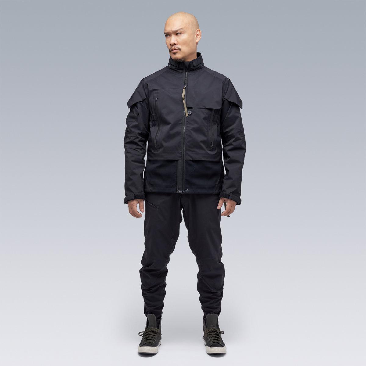 Acronym J16 GT Black - Stylish Waterproof Jacket for Urban Commuting & Outdoor Adventures