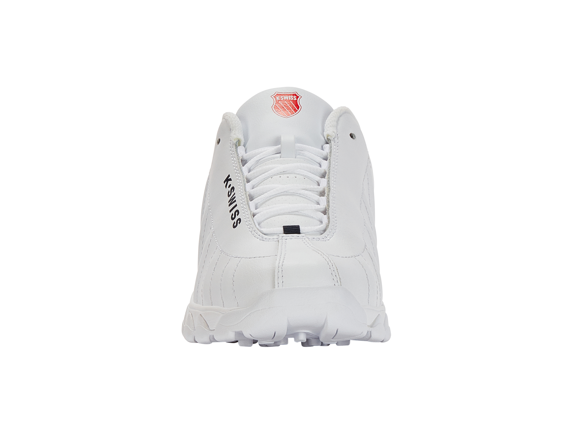 ST329 Running Shoes for Men - White/Navy/Red | Lightweight & Breathable Sneakers for Jogging, Gym & Daily Wear | 86408 130 M
